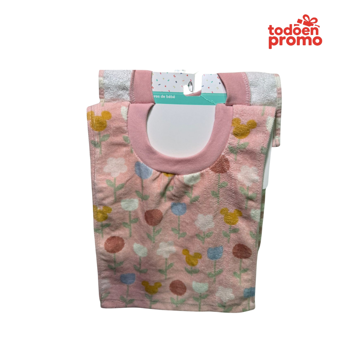 Pack de 2 unidades baberos Disney - niña
