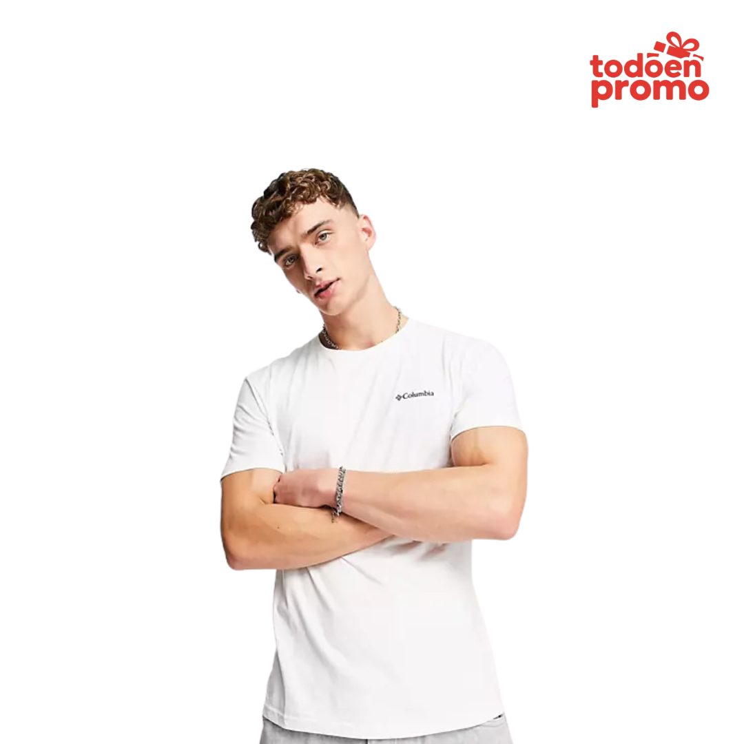 Polo COLUMBIA blanco M