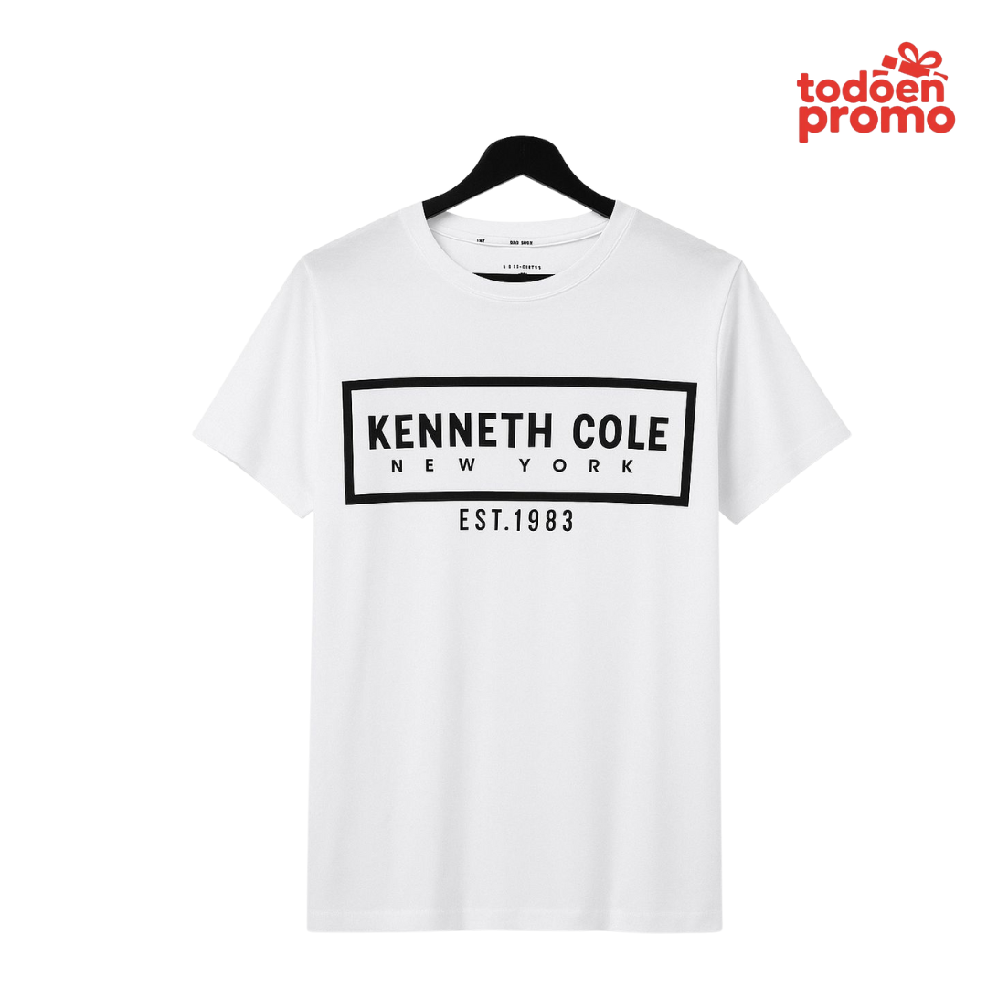 Polo Blanco KENNETH COLE Talla L - Varón | ORIGINAL USA