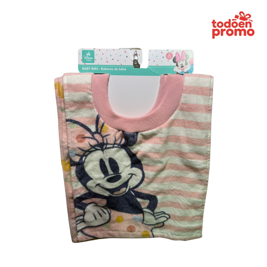 Pack de 2 unidades baberos Disney - niña