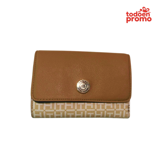 Billetera Tommy Hilfiger Mediano Beige mujer | Original de USA