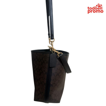 Cartera COACH WALNUT BLACK | Original de USA