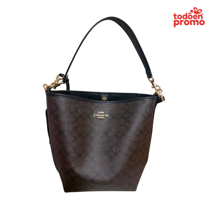 Cartera COACH WALNUT BLACK | Original de USA