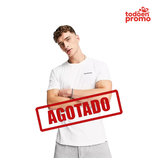 Polo COLUMBIA blanco M