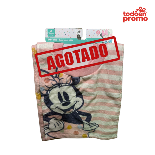 Pack de 2 unidades baberos Disney - niña