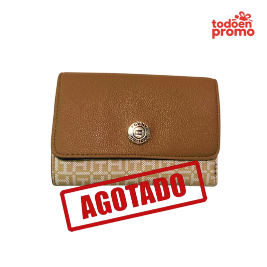 Billetera Tommy Hilfiger Mediano Beige mujer | Original de USA