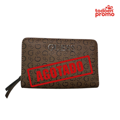 Billetera Guess Mediana Marrón mujer | Original USA