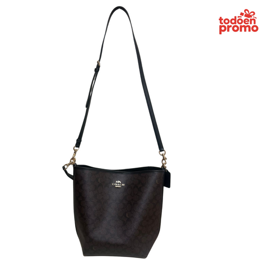 Cartera COACH WALNUT BLACK | Original de USA